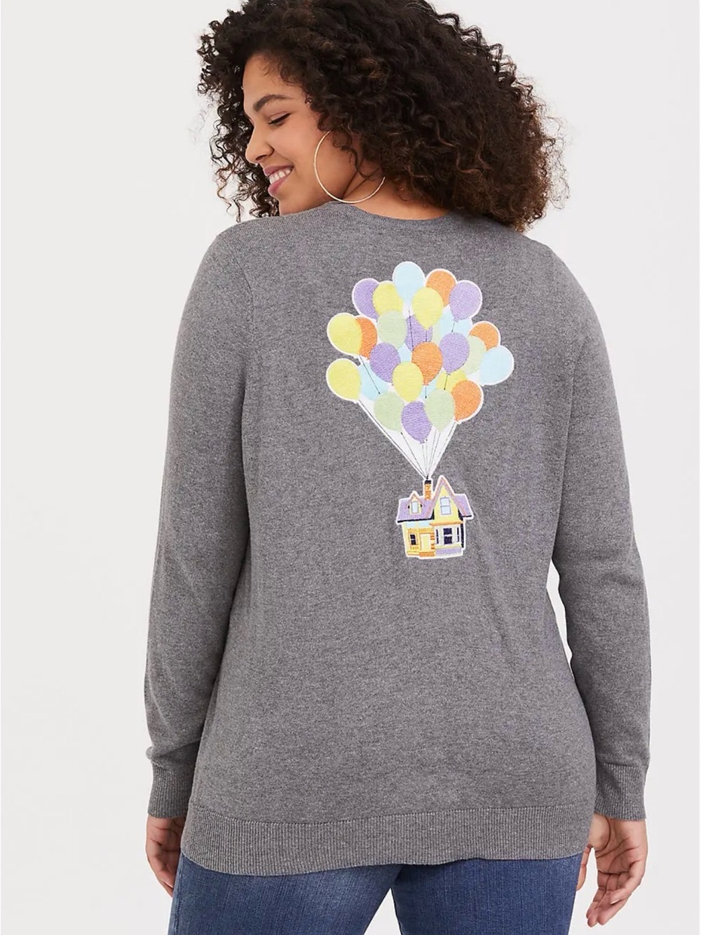 TorridxDisney embroidered Pixar UP Cardigan